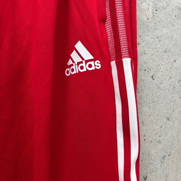 Adidas Tiro 21 Track Pants Style GT6841, Red, Men's Size Medium - Picture 4 of 10